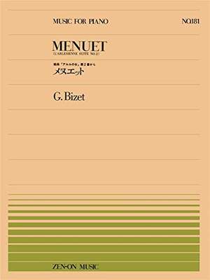 Bizet, G: Menuet (L'Arlesienne Suite 2) 181