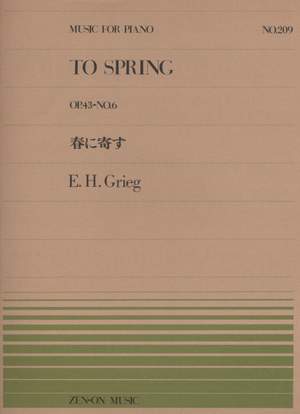 Grieg, E: To Spring op. 43/6 209