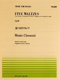 Clementi, M: Five Waltzes op. 38