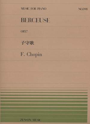 Chopin, F: Berceuse op. 57 No. 398