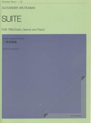 Arutiunian, A G: Suite for Trio