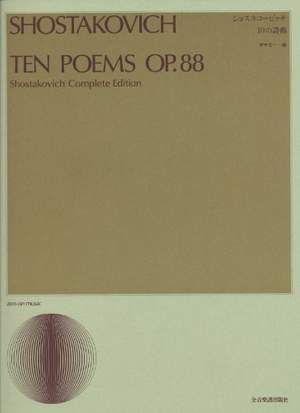 Shostakovich: Ten Poems op. 88