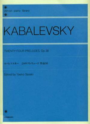Kabalevsky, D: 24 Preludes op. 38