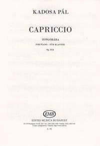Kadosa, Pal: Capriccio Op.23/h (piano)