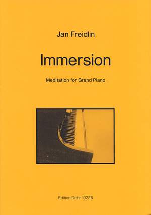 Freidlin, J: Immersion