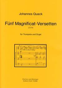 Quack, J: Five Magnificat Versettes
