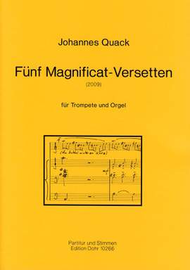 Quack, J: Fünf Magnificat-Versetten