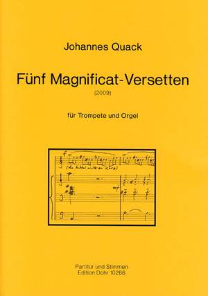 Quack, J: Five Magnificat Versettes