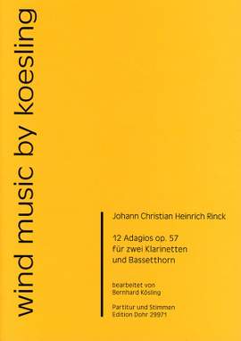 Rinck, J C H: 12 Adagios op.57