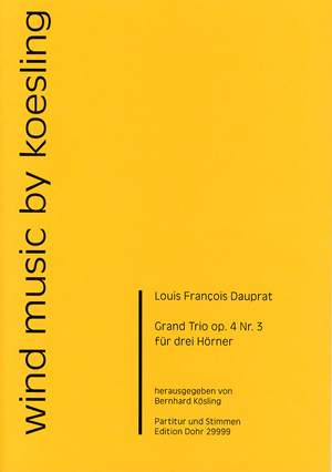 Dauprat, L F: Grand Trio op.4/3