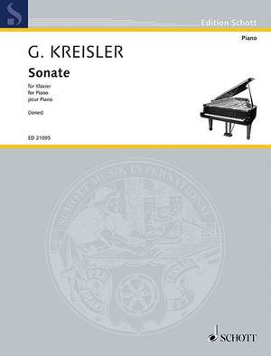 Kreisler, G: Sonata