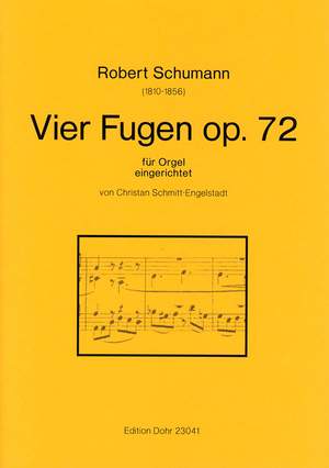 Schumann, R: Four Fugues op.72
