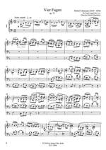 Schumann, R: Four Fugues op.72 Product Image