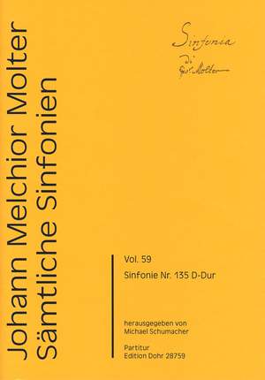 Molter, J M: Symphony No.135 D major