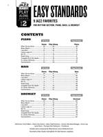 Alfred Jazz Easy Play-Along Series, Vol. 2: Easy Standards Product Image