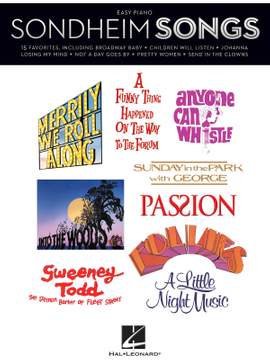 Stephen Sondheim: Sondheim Songs for Easy Piano