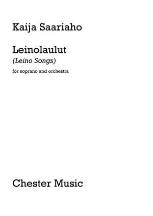 Kaija Saariaho: Leinolaulut (Leino Songs) - Full Score