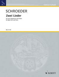 Schroeder, H: Zwei Lieder