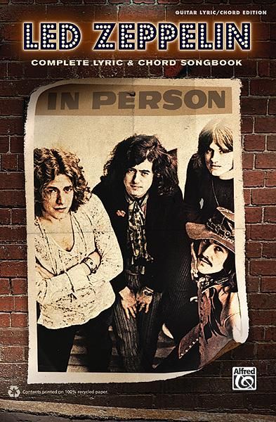 Led Zeppelin Complete Lyric and Chords