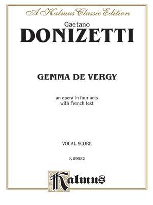 Gaetano Donizetti: Gemma de Vergy