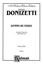 Gaetano Donizetti: Gemma de Vergy Product Image