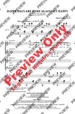 Happy Days Are Here Again / Get Happy SATB Product Image
