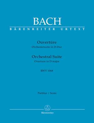 Bach, JS: Overture (Suite) No.3 in D (BWV 1068) (Urtext)