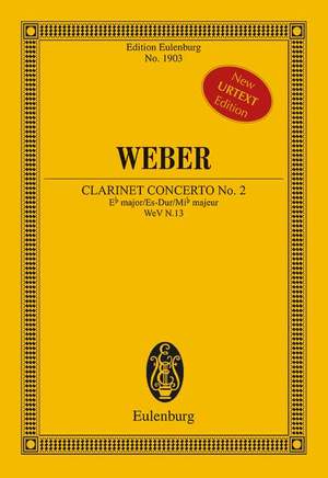 Weber: Concerto No. 2 Eb major op. 74 N.13