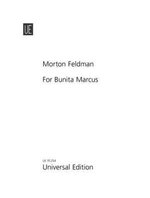 Feldman Morton: For Bunita Marcus