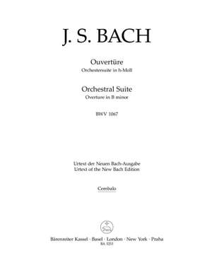 Bach, JS: Overture (Suite) No.2 in B minor (BWV 1067) (Urtext)