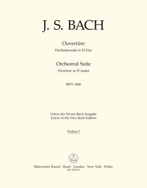 Bach, JS: Overture (Suite) No.3 in D (BWV 1068) (Urtext)