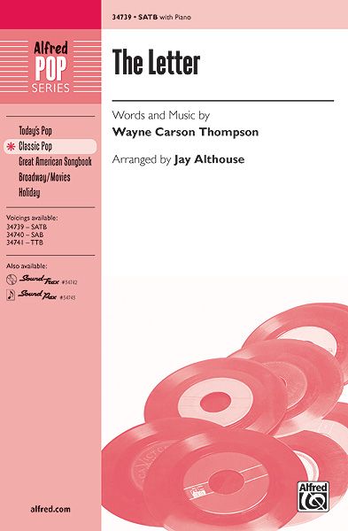 Wayne Carson Thompson: The Letter SATB