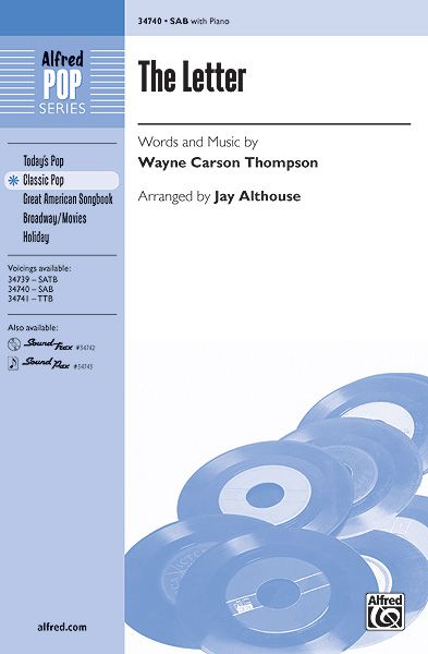 Wayne Carson Thompson: The Letter SAB