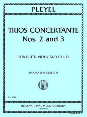 Pleyel, I J: Trios Concertante Nos. 2 and 3