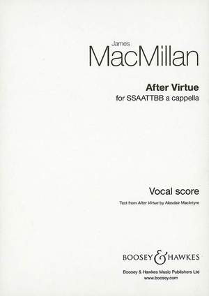 MacMillan, J: After Virtue