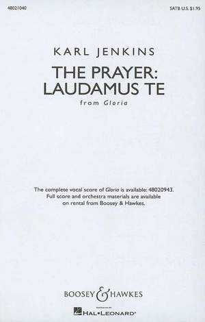 Jenkins, K: The Prayer: Laudamus te