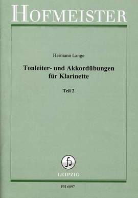Lange, H: Tonleiter- und Akkordübungen für Klarinette Part 2