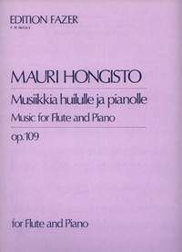 Hongisto, M: Musiikkia huilulle ja pianolle op. 109