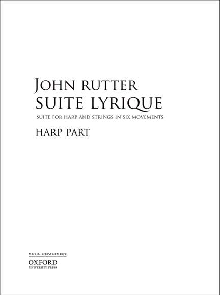 Rutter, John: Suite Lyrique