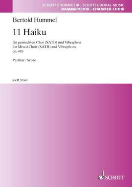 Hummel, B: 11 Haiku op. 41b