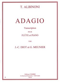 Albinoni, Tomaso: Adagio (flute and piano)