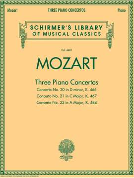 Wolfgang Amadeus Mozart: 3 Piano Concertos KV 466 - 467 - 488