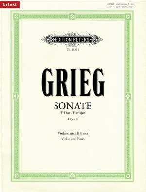 Grieg: Sonata No.1 in F Op.8