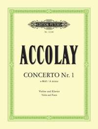 Accolay, J: Concerto No. 1 in A minor