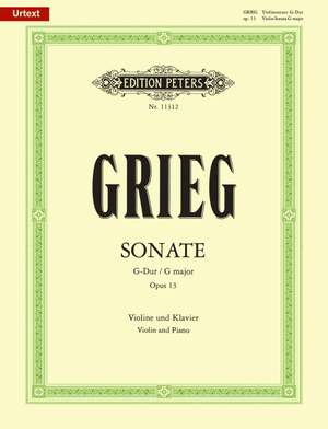 Grieg, E: Sonate G-Dur op. 13