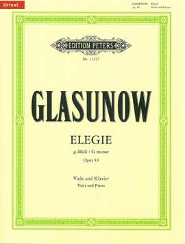 Glasunow: Eligie op. 44