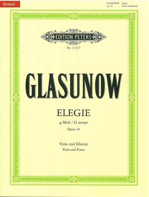 Glasunow: Eligie op. 44