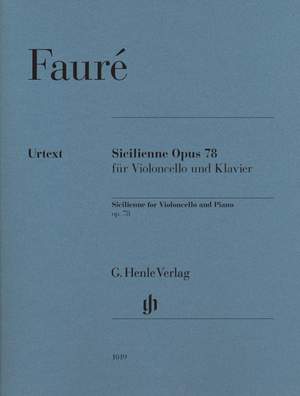 Fauré, G: Sicilienne op. 78