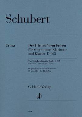 Schubert: The Shepherd on the Rock