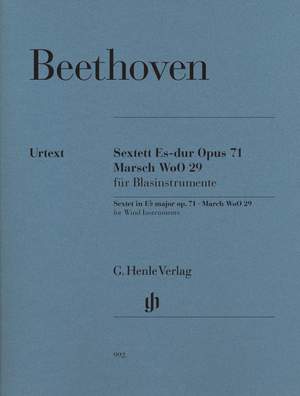 Beethoven, L v: Sextet in E flat major op. 71, March WoO 29
